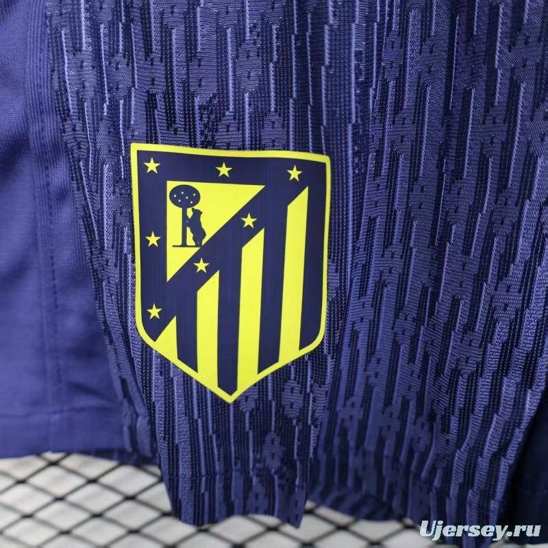 Player Version 25/26 Atletico Madrid Away Shorts