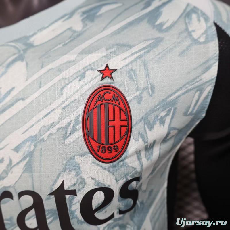 25/26 Player Version AC Milan Home Goalkeeper Long Sleeve Jersey