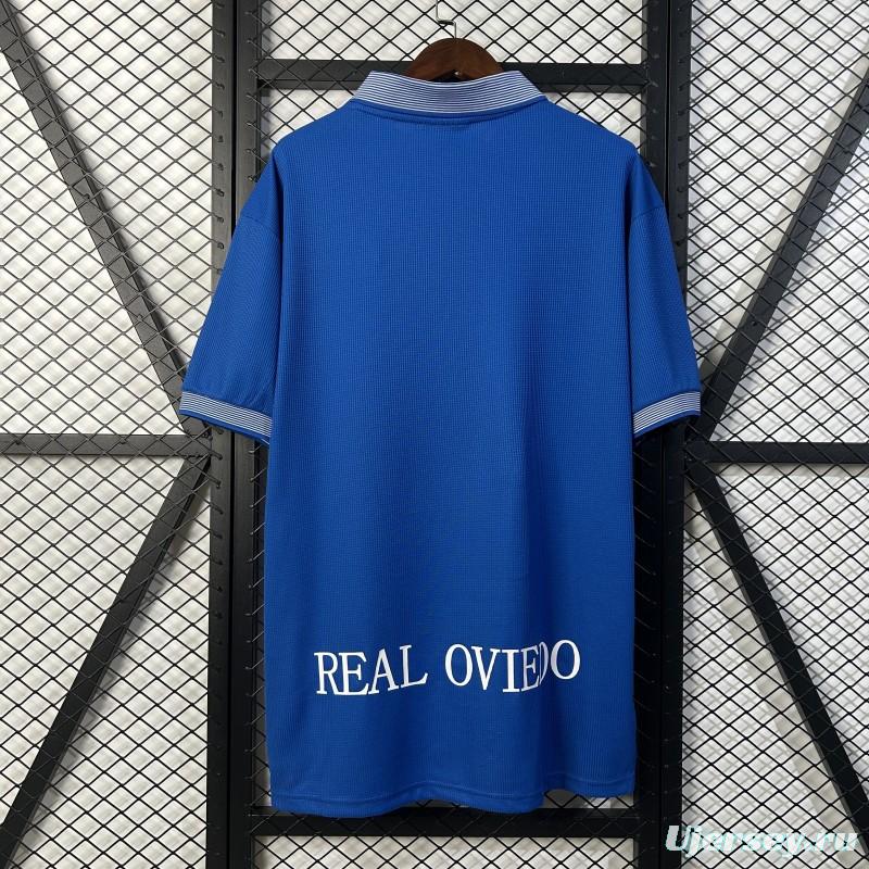 96/97 Retro Real Oviedo Home Jersey