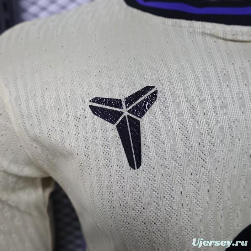 Player Version 25/26 Barcelona  Away Long Sleeve Jersey