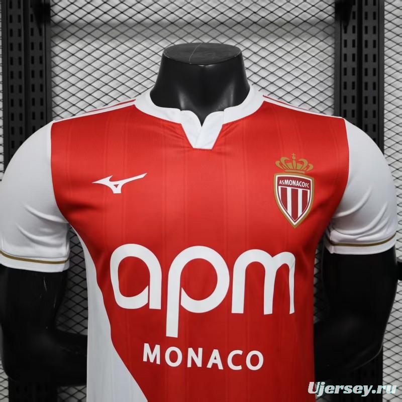 Player Version 25/26 Monaco Home Jersey