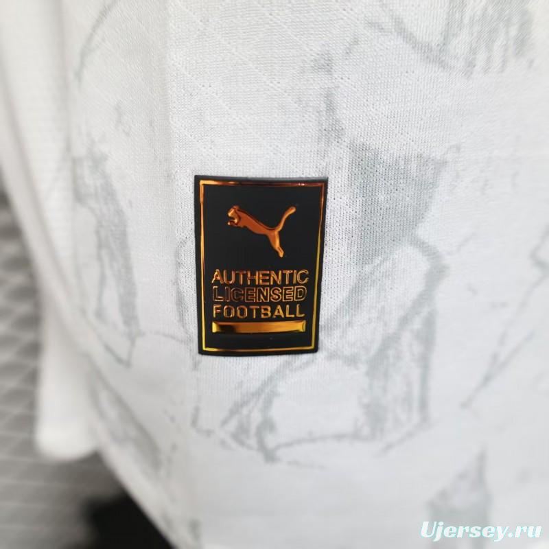 Player Version 25/26 Manchester City Away Long Sleeve Jersey