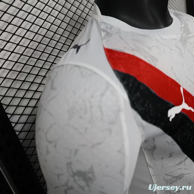 Player Version 25/26 Manchester City Away Long Sleeve Jersey