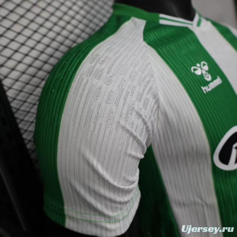 Player Version 25/26 Real Betis Home Jersey