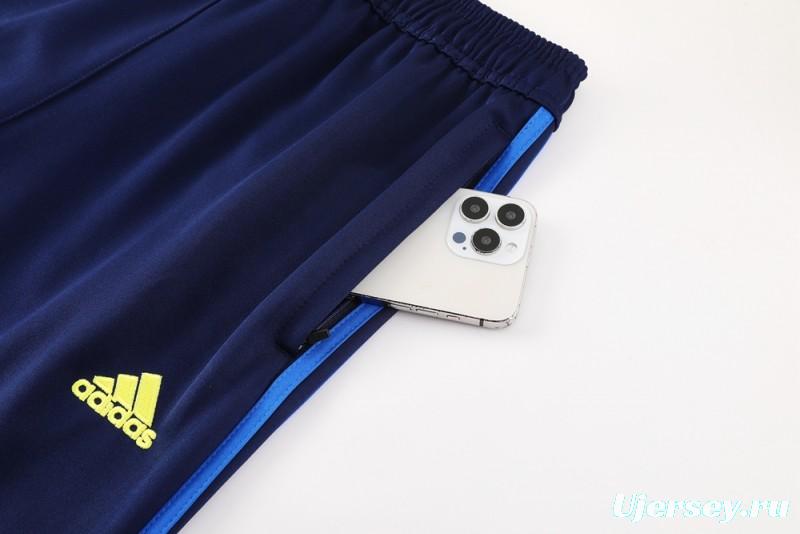 25/26 Boca Juniors Navy Full Zipper Jacket + Long Pants