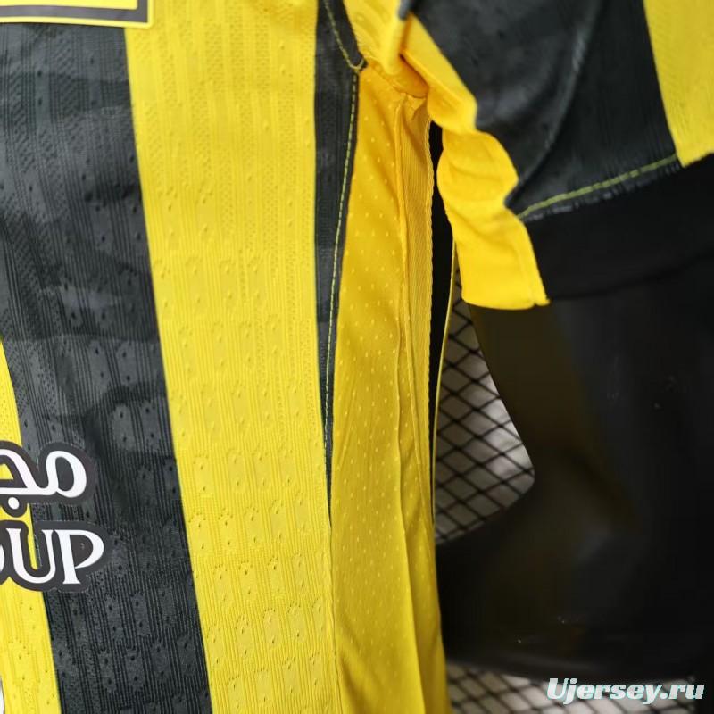 Player Version 25/26 Al-Ittihad Home Jersey
