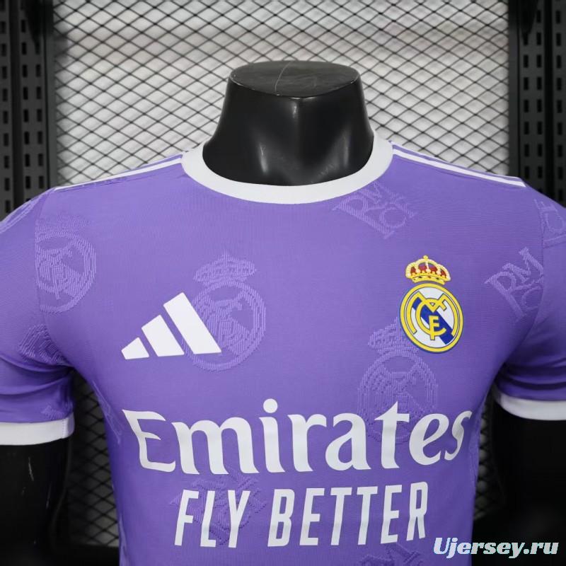Player Version 25/26 Real Madrid Purple Special Jersey