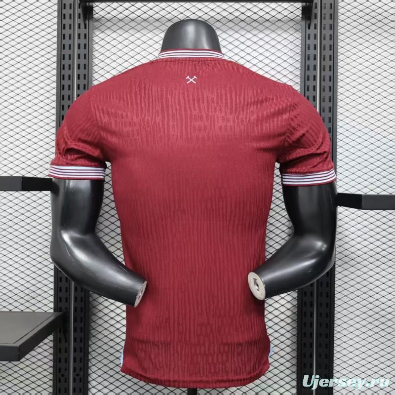 Player Version 25/26 West Ham Home Jersey