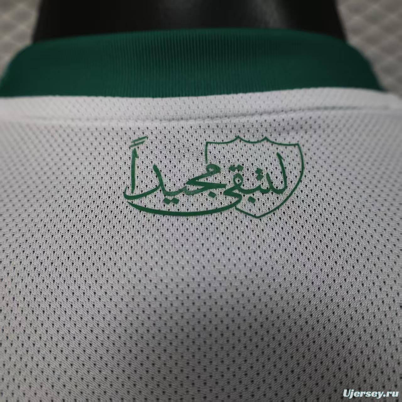 Player Version 25/26 Al-Ahli Home White Jersey