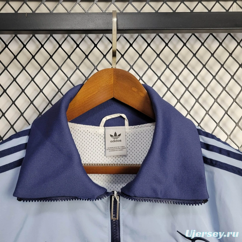 2025 Argentina Jacket Blue Windbreaker