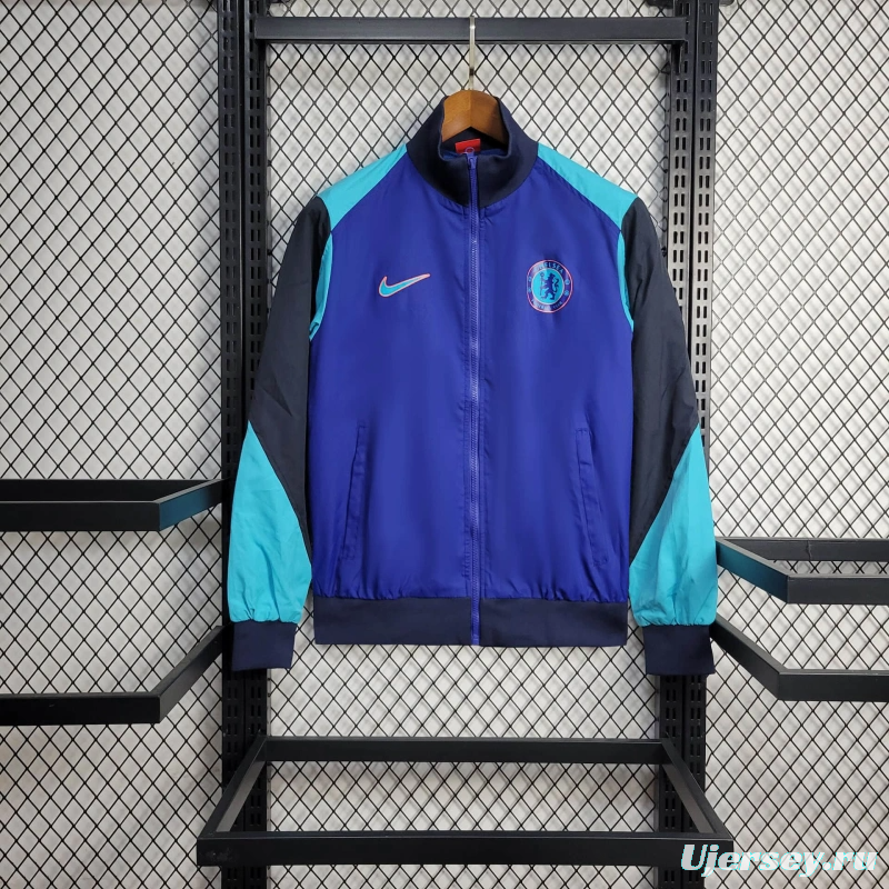 25/26 Chelsea Jacket Blue Windbreaker