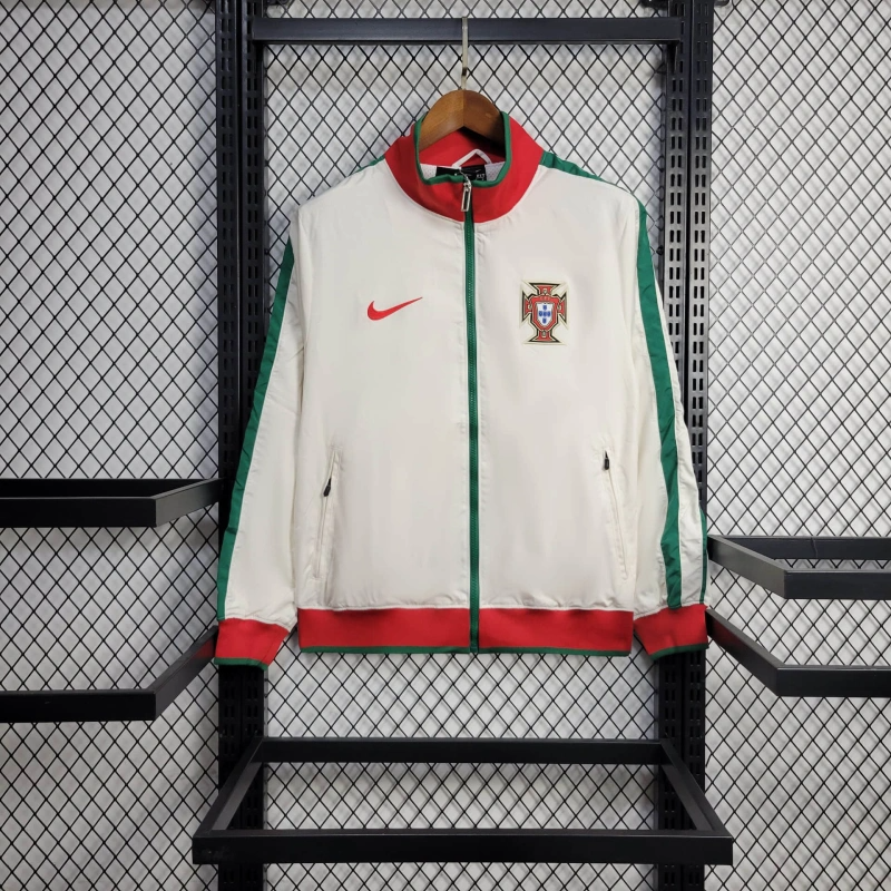 2025 Portugal Jacket White Windbreaker