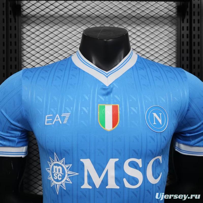 Player Version 25/26 Napoli Home Jersey