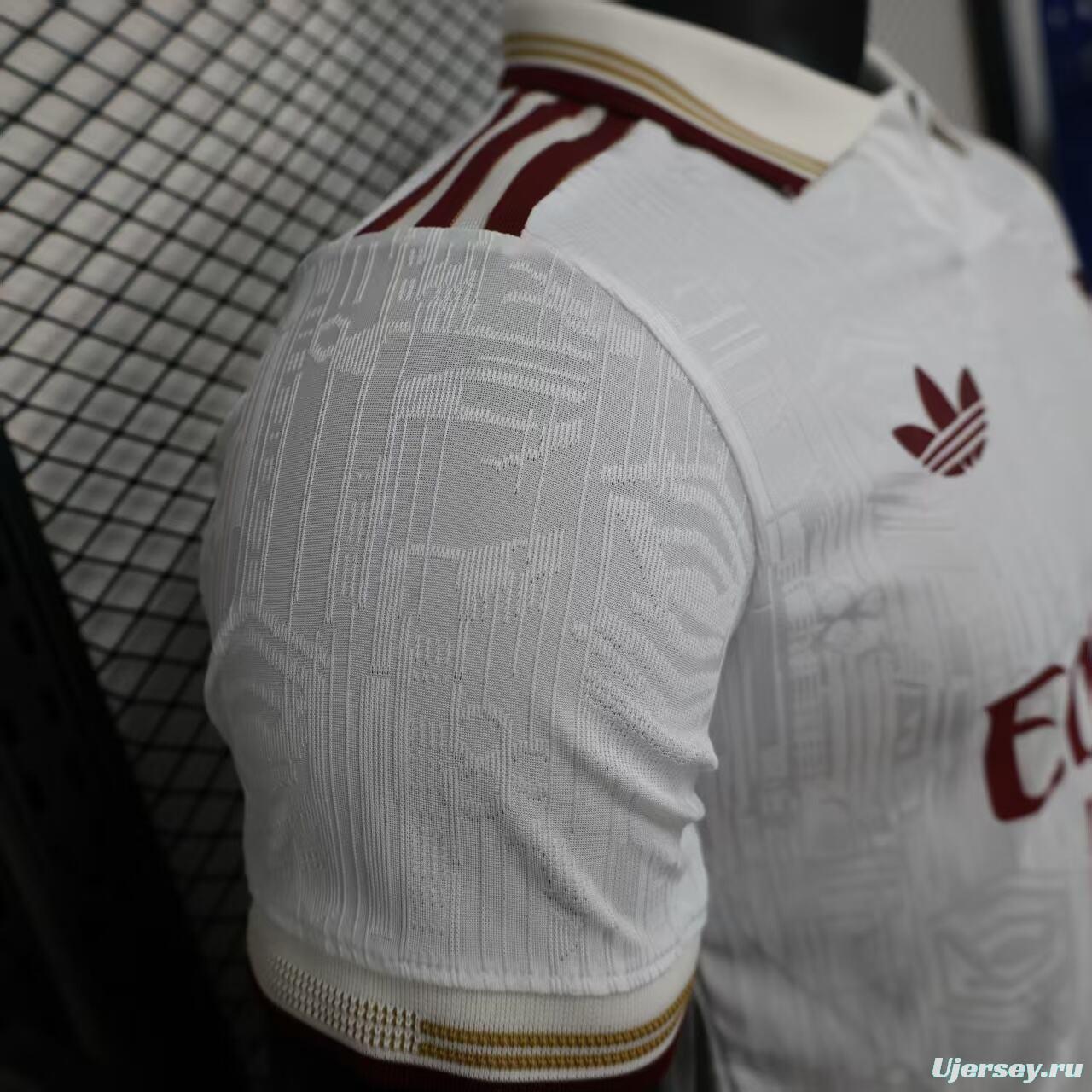 Player Version 25/26 Arsenal Third White Jersey