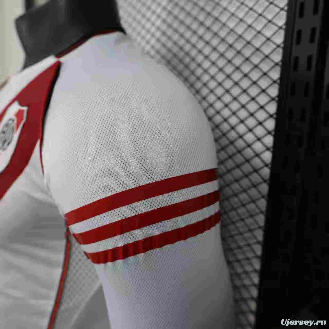 Player Version 25/26 River Plate Home Long Sleeve Jersey