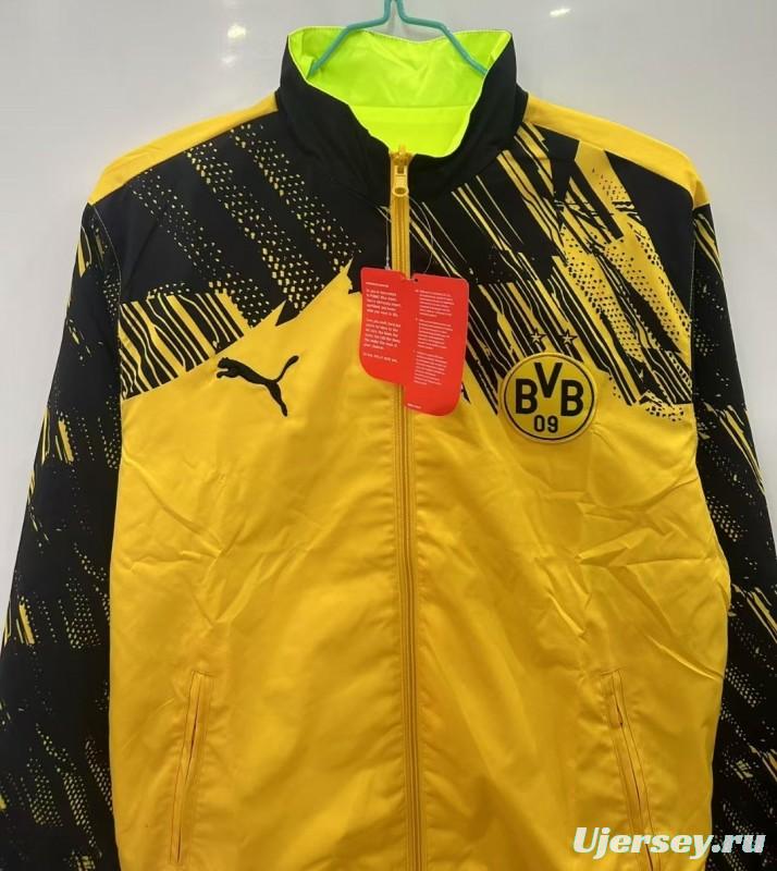 25/26 Borussia Dortmund Yellow Windbreaker