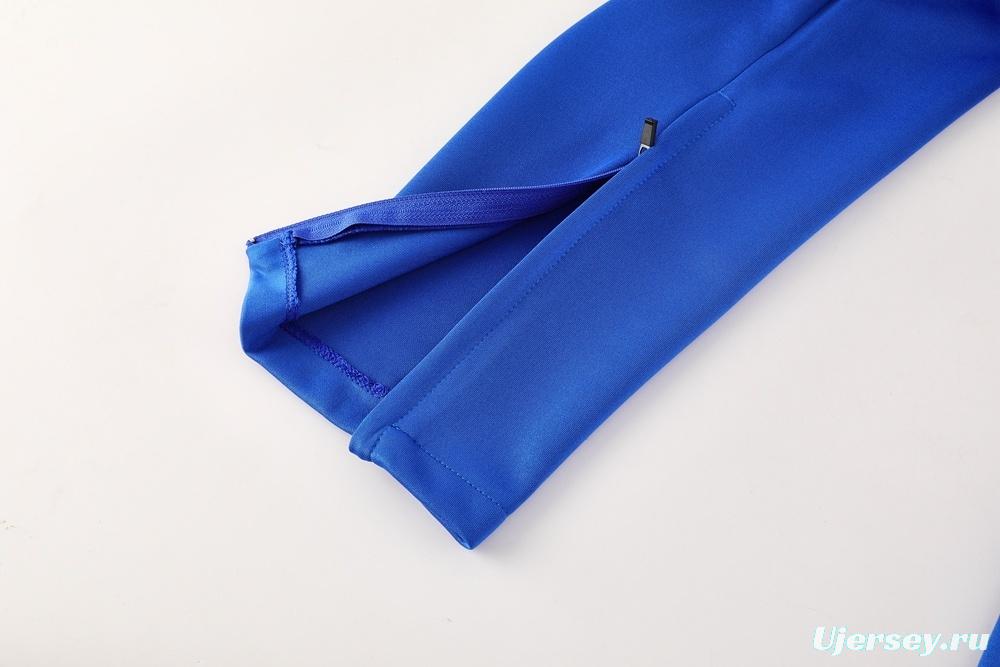 25/26 Atletico Madrid Red Full Zipper Jacket + Long Pants