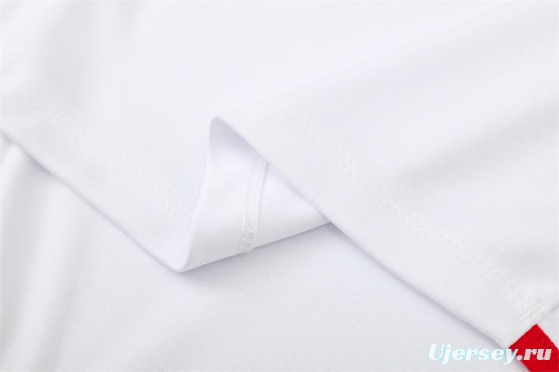 Retro 05/06 AC Milan White Half Zipper Jacket