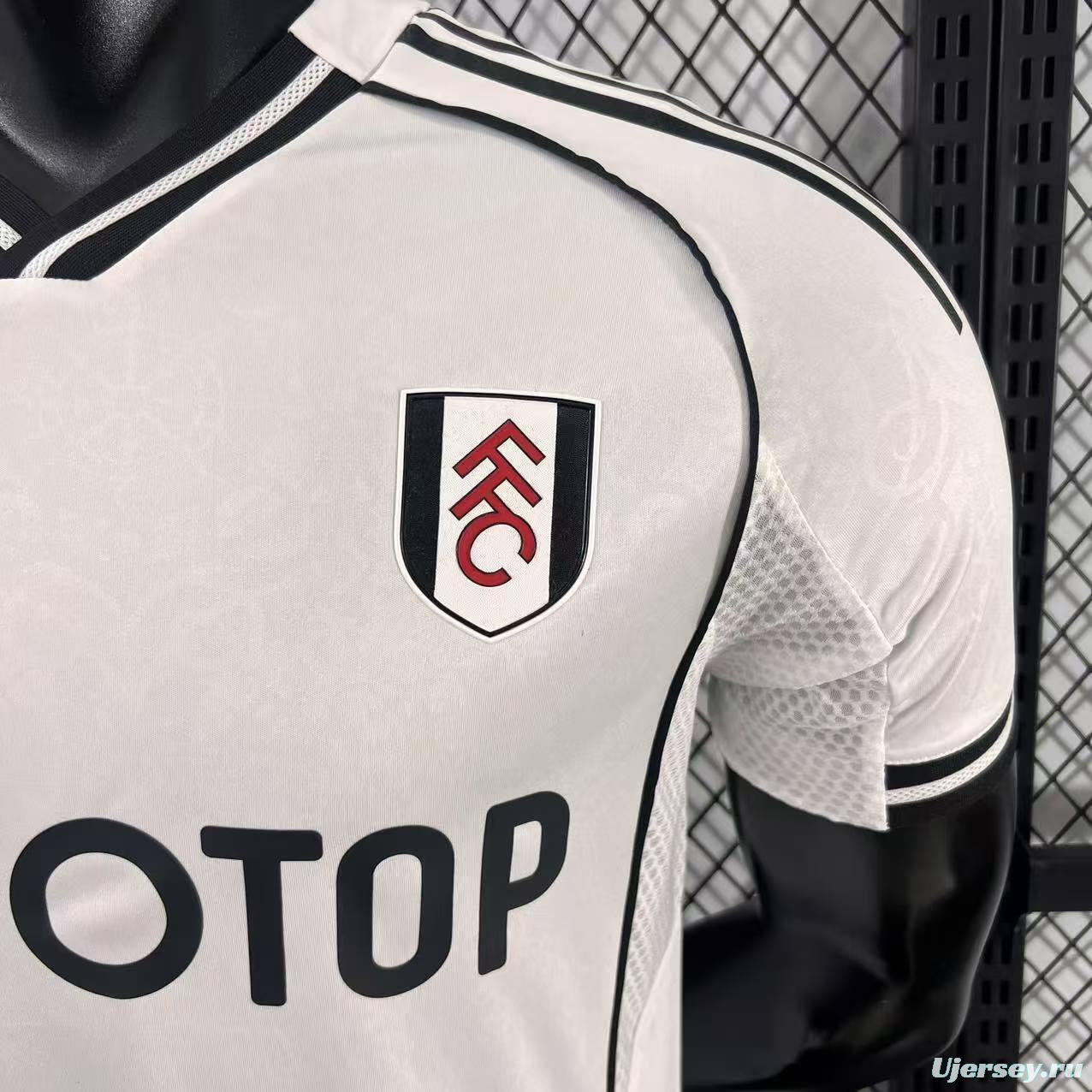 25/26 Player Version Fulham Home Jersey