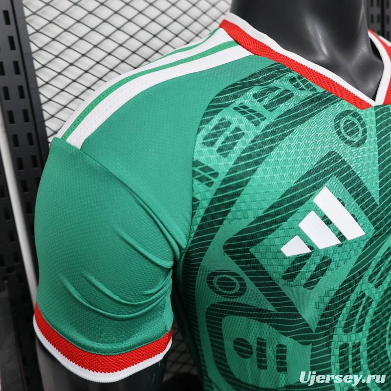 Player Version 2025 Mexico Home Jersey