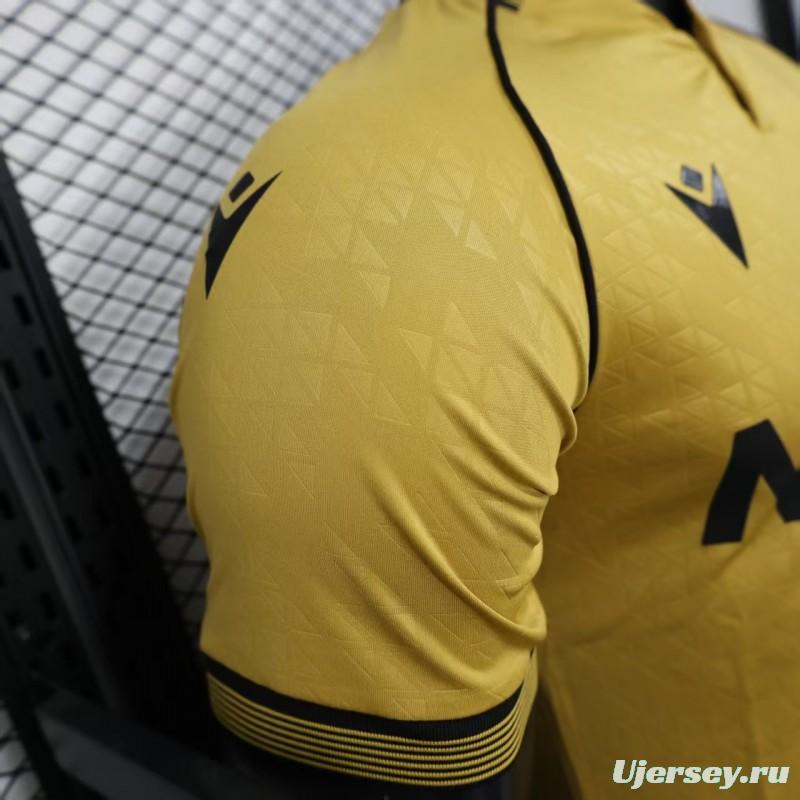 Player Version 25/26 Crystal Palace Away Yellow Jersey