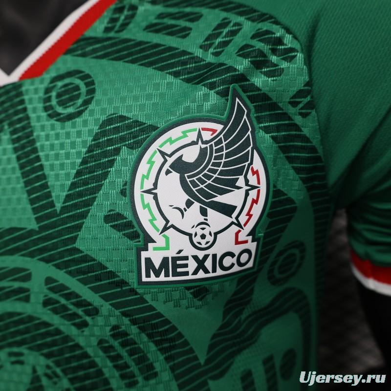 Player Version 2025 Mexico Home Jersey