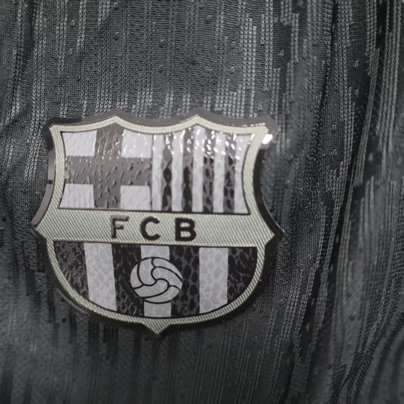 Player Version 25/26 Barcelona Black Shorts