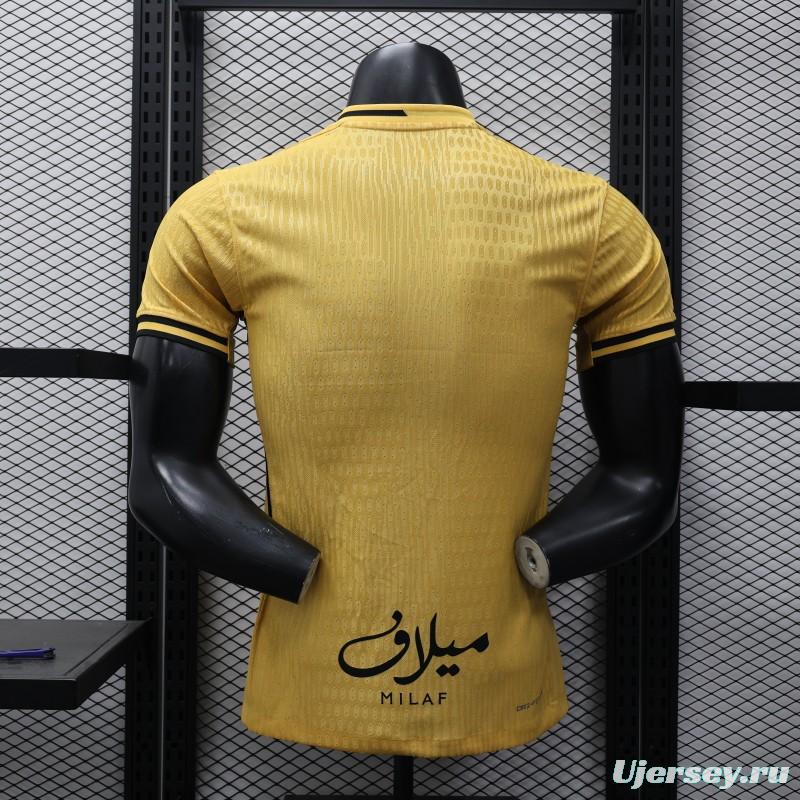 Player Version 25/26 Al-Ittihad Third Yellow Jersey