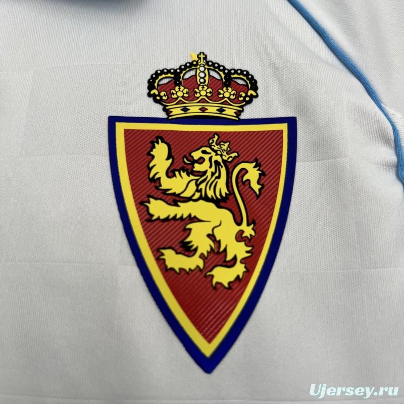 25/26 Kids Real Zaragoza Home Jersey