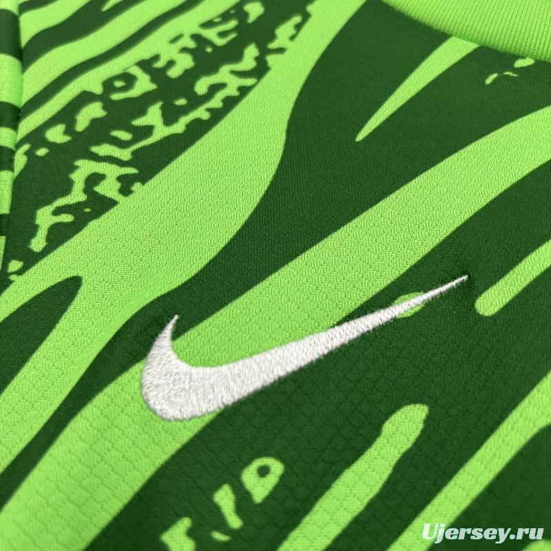 25/26 Kids Sporting Lisbon Goalkeeper Green Jersey