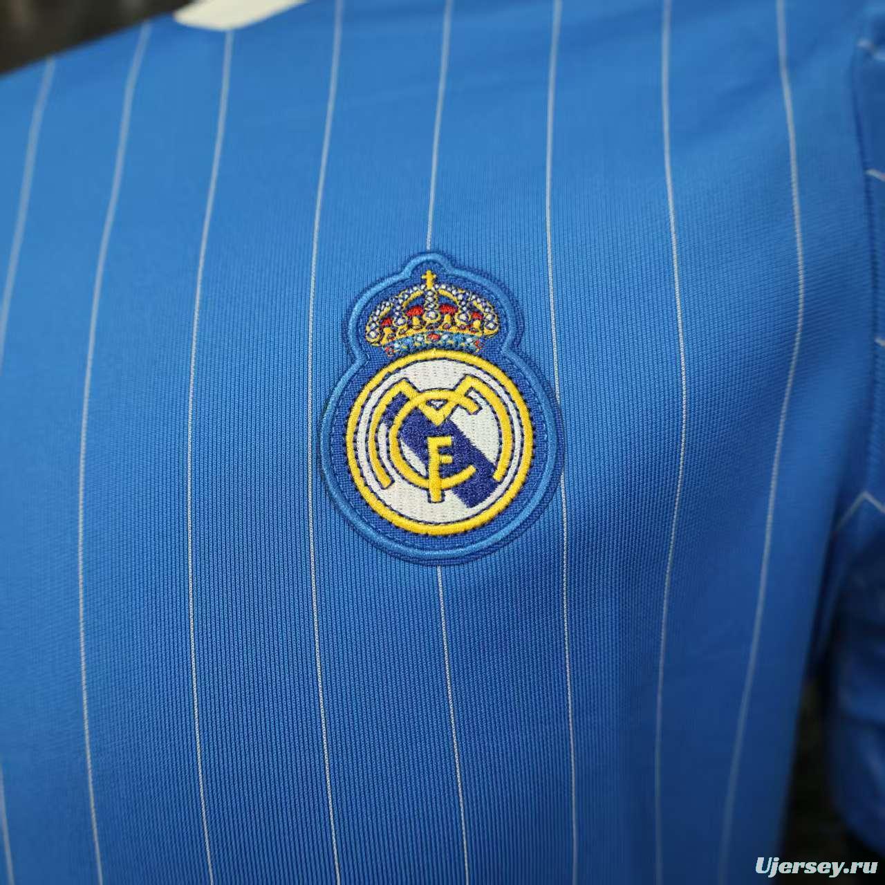Player Version 25/26 Real Madrid Blue Casual Jersey