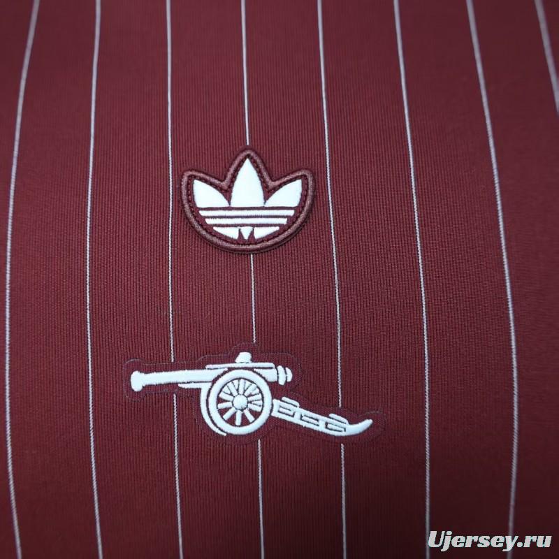 Player Version 25/26 Arsenal Wine Casual Jersey