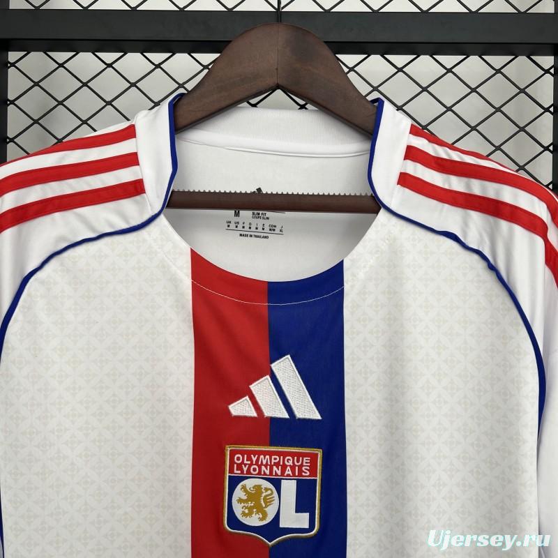 25/26 Olympique Lyonnais/Lyon Home Jersey