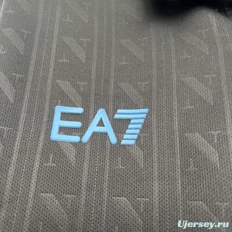 25/26 Napoli Third Black Jersey