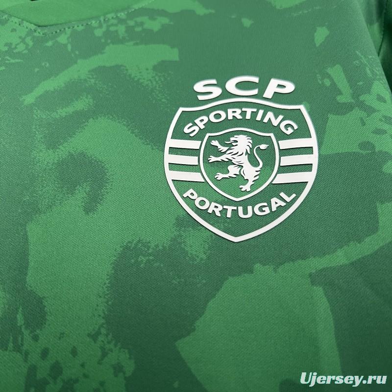 25/26 Sporting Lisbon Pre-Match Green Jersey