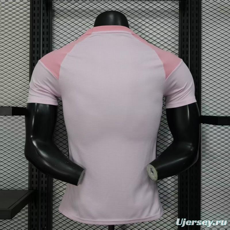 Player Version 25/26 Arsenal Pink Pre-Match Jersey