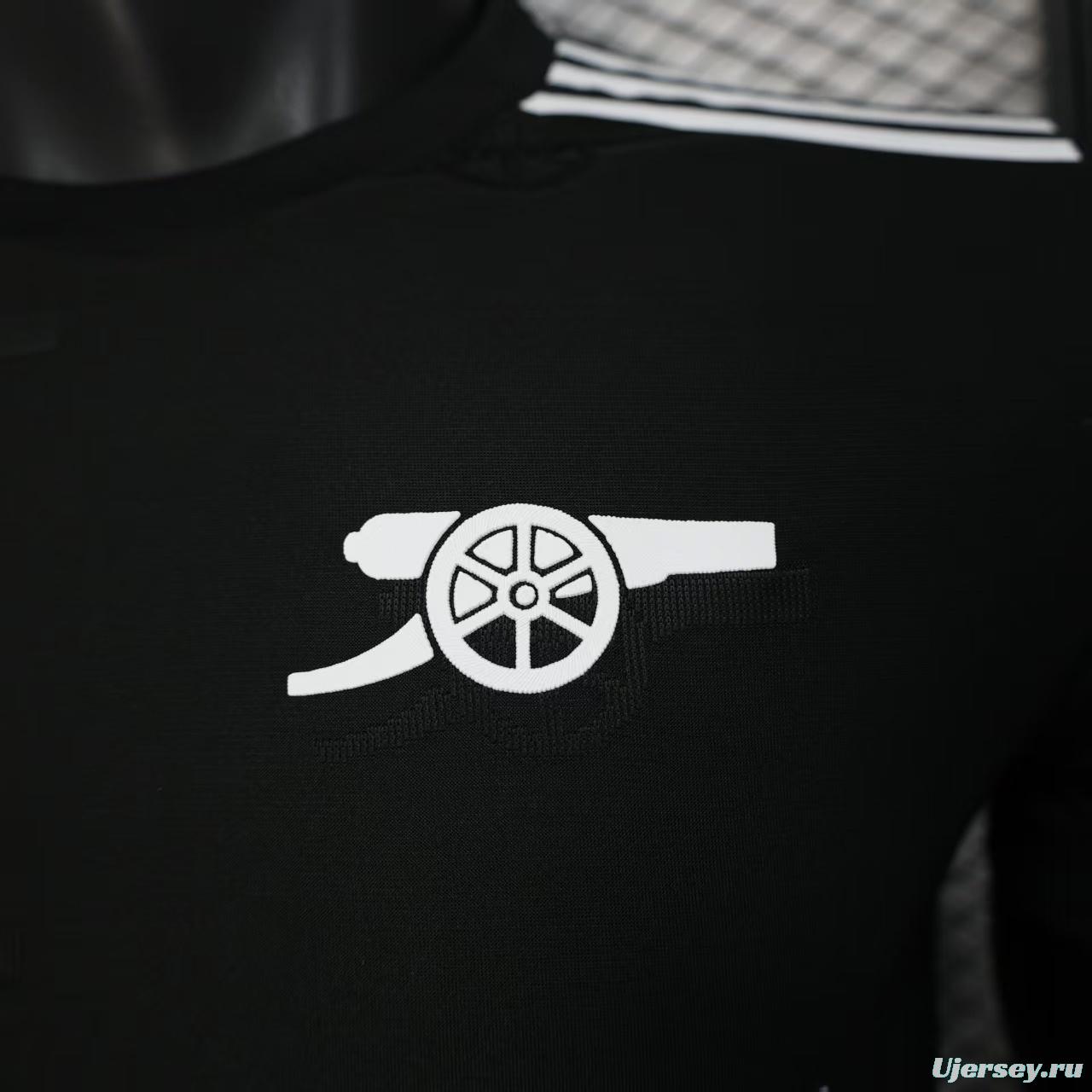 Player Version 25/26 Arsenal Black Pre-Match Jersey