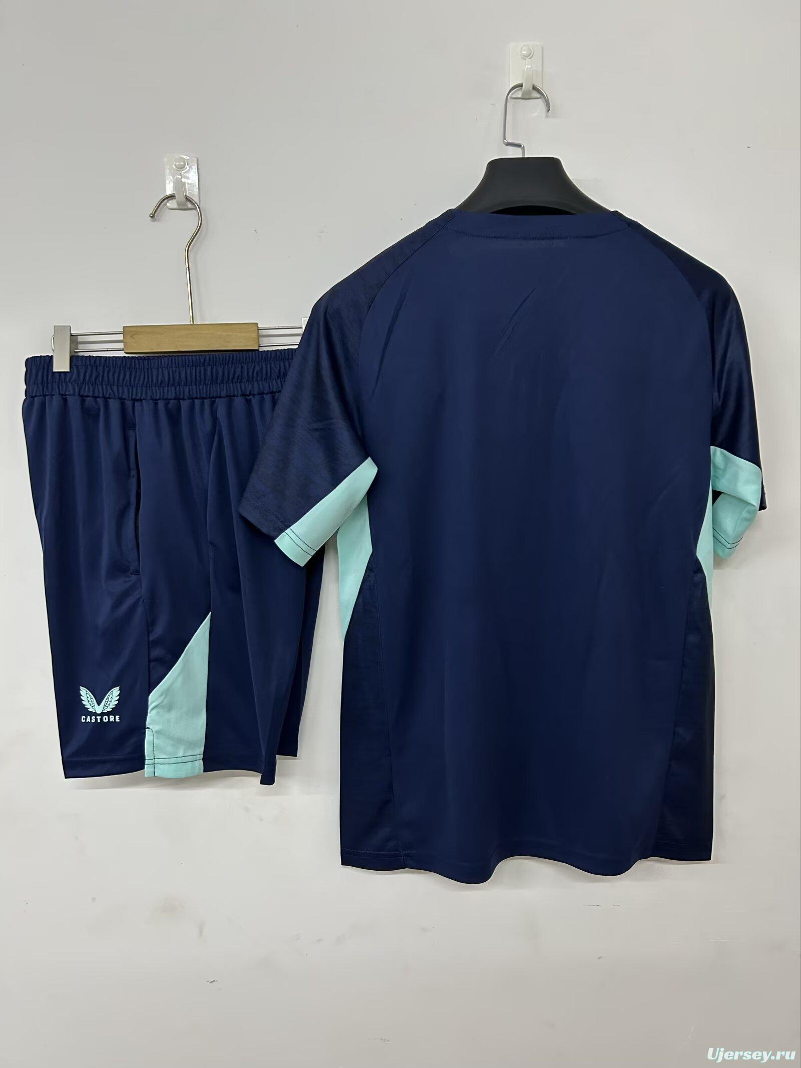 2526 Athletic Bilbao Training Jersey Royal Blue+Shorts