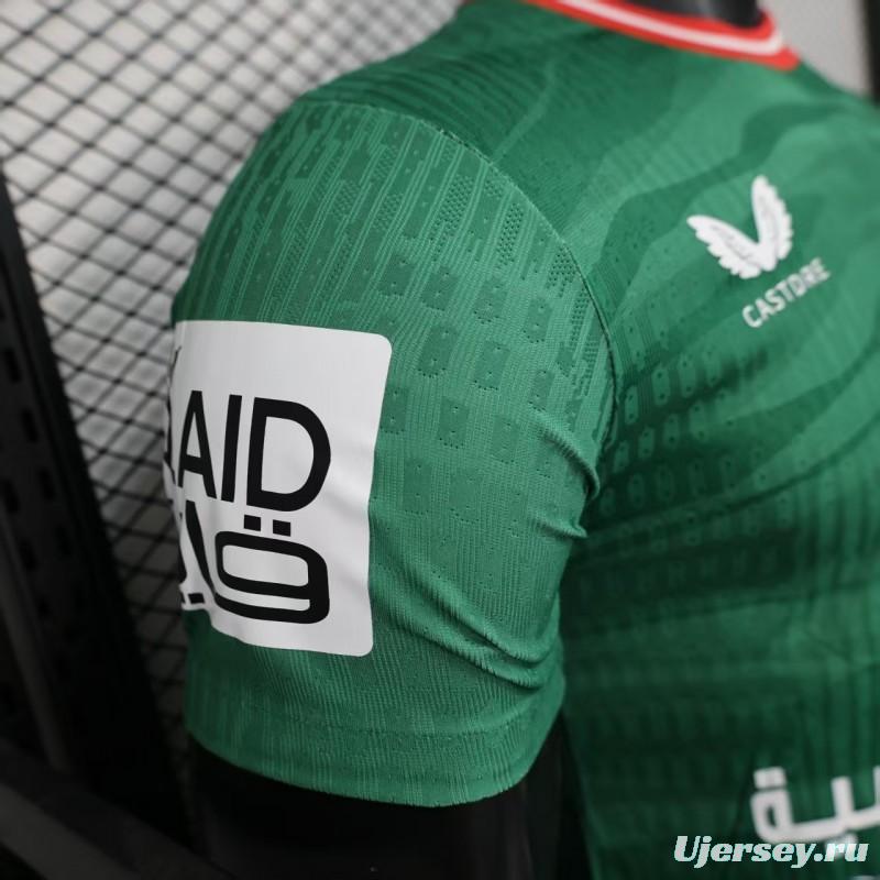 Player Version 25/26 Al-Ettifaq FC Green Jersey