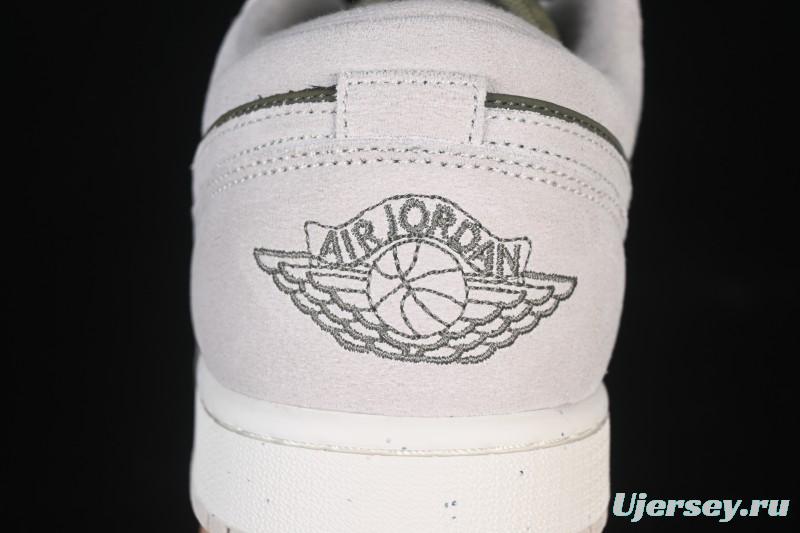 Nike Air Jordan 1 Low AJ1 Mint Green Low-top Casual Lifestyle Sneakers - HV4089-201