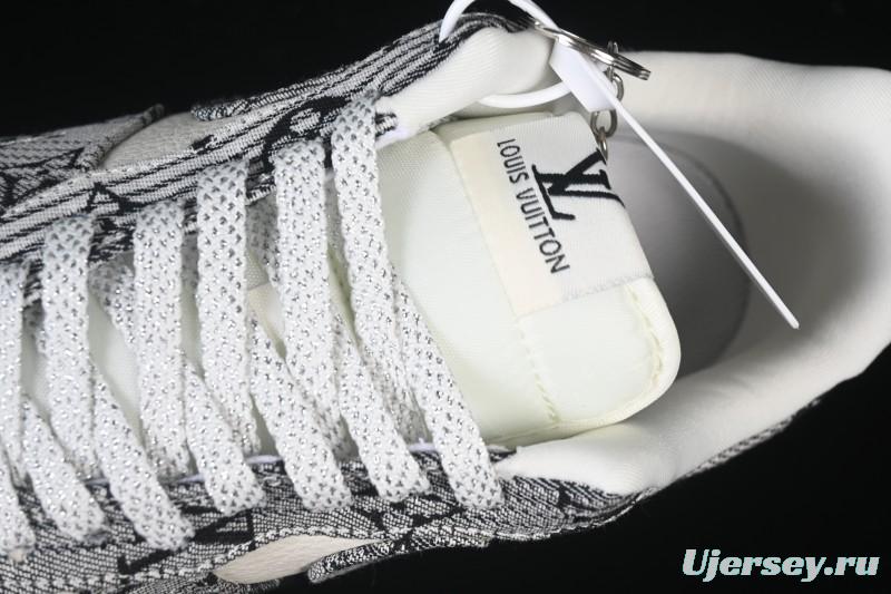 Nike Air Force 1 '07 Low LV Collaboration Gray Floral Canvas Casual Sneakers - DF0188-077