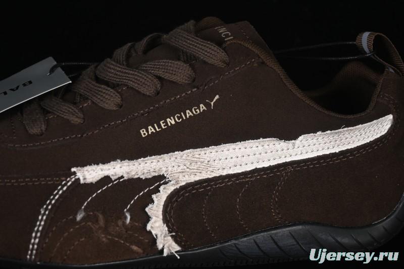 Puma The Open Product x Puma Speedcat Paris Collaboration Low-Top Lifestyle Casual Shoes - 406519-05