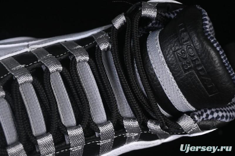 Nike Air Jordan 10 Retro Light Steel Grey Basketball Shoes - HJ6779-104