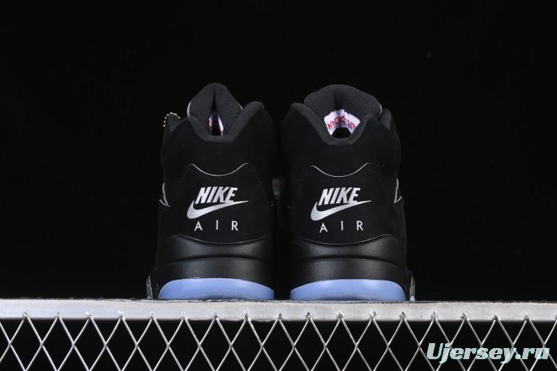 Nike Air Jordan 5 Black Metallic Reimagined Retro Basketball Shoes - HF3975-001