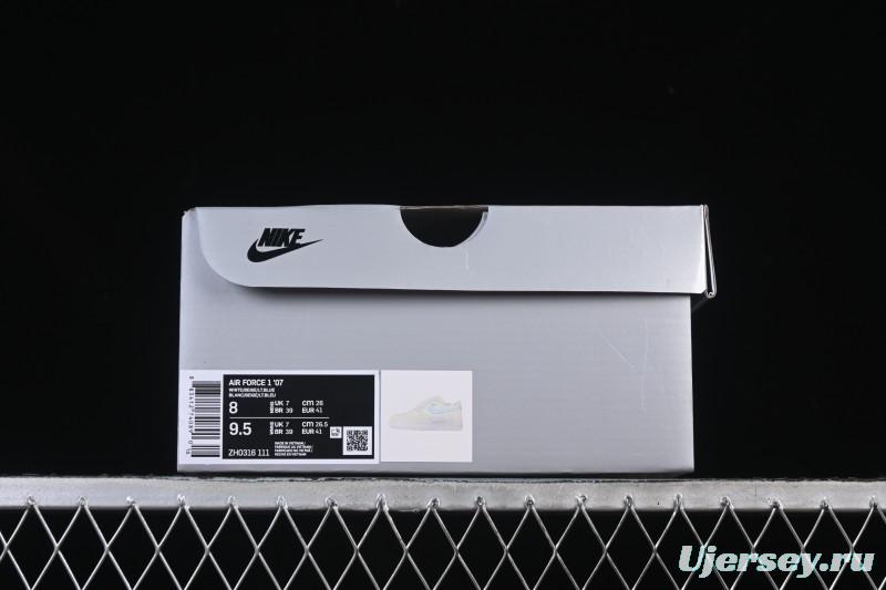 Nike Air Force 1 '07 Low Lemon Soda Casual Sneakers - ZH0316-111