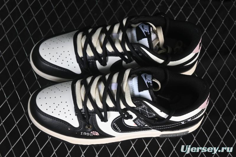 Nike SB Dunk Low Custom Strap Low-Top Casual Skate Shoes - DD1391-100