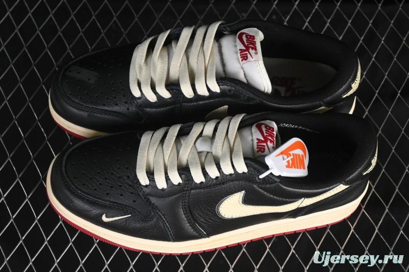Nike Nigel Sylvester x Air Jordan 1 Low Casual Lifestyle Sneakers - IB8958-001