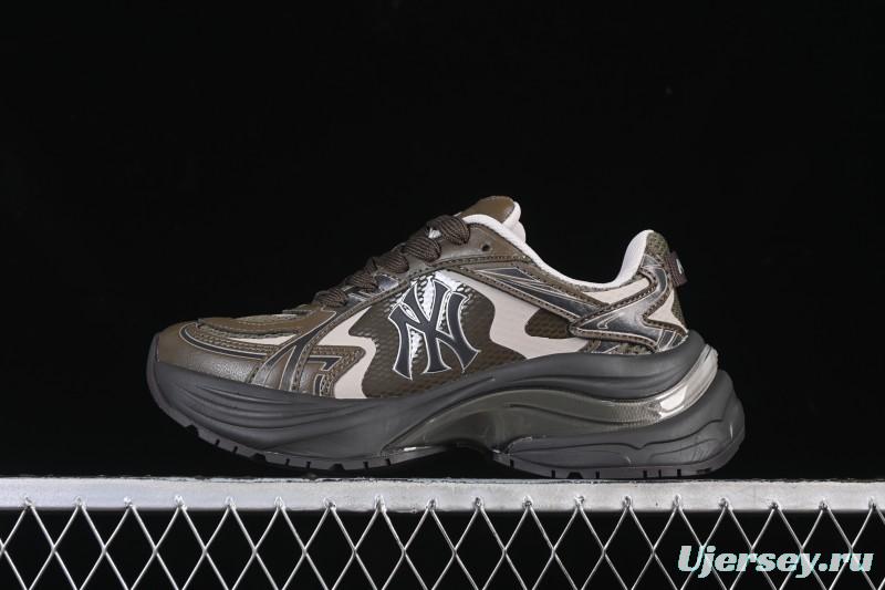 New York Yankees Chunky Curve Runner Enamel Thick Sole Casual Running Shoes - 3ARNSPE5N50BRS