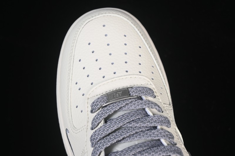 Nike Air Force 1'07 Low Classic Gray Casual Sneakers - SM6668-106