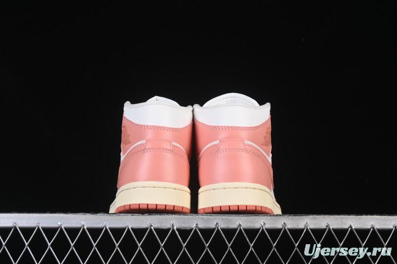 Nike Air Jordan 1 Mid AJ1 Orange Sunshine - DQ8426-180